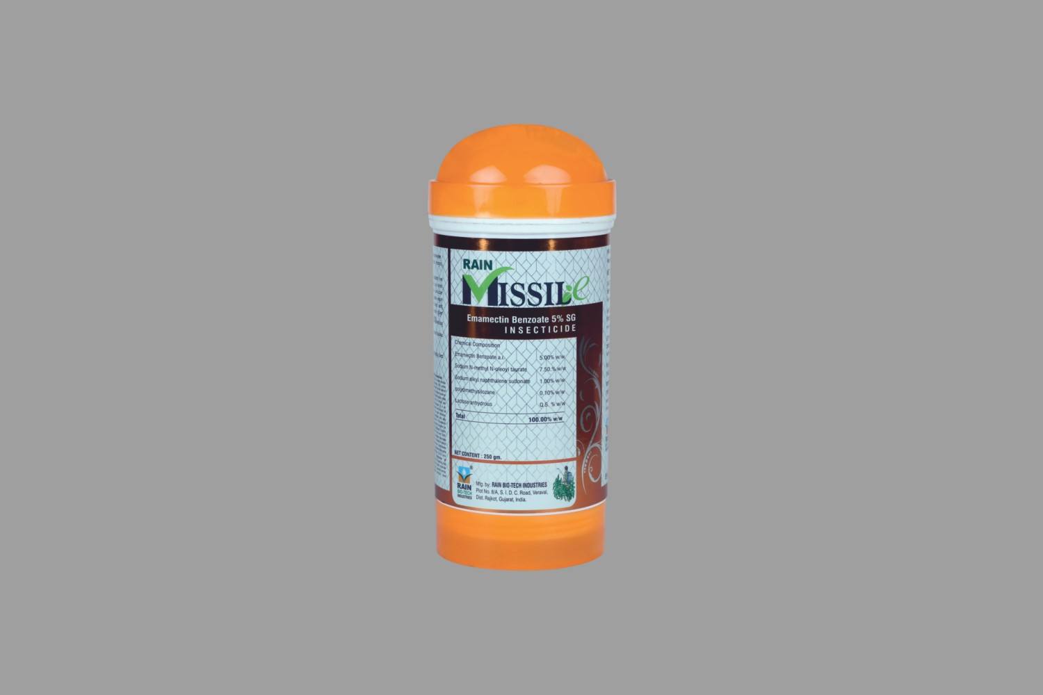 RAIN MISSILE Emamectin Benzoate 5% SG Insecticide (1 Litre)