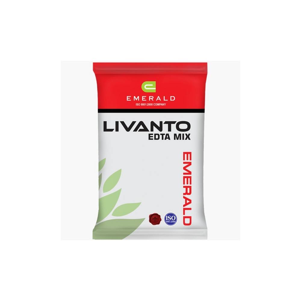 Livanto Chelated EDTA Mix – Multi Micronutrient Chelated Fertilizer for Balanced Crop Nutrition & Healthy Growth