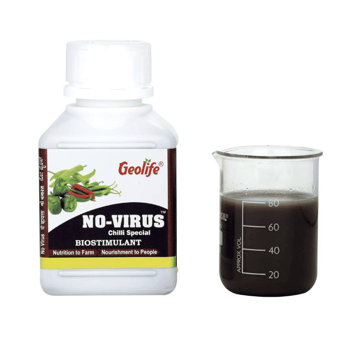 Geolife No Virus Chilli - Organic Virucide for Chilli Plants