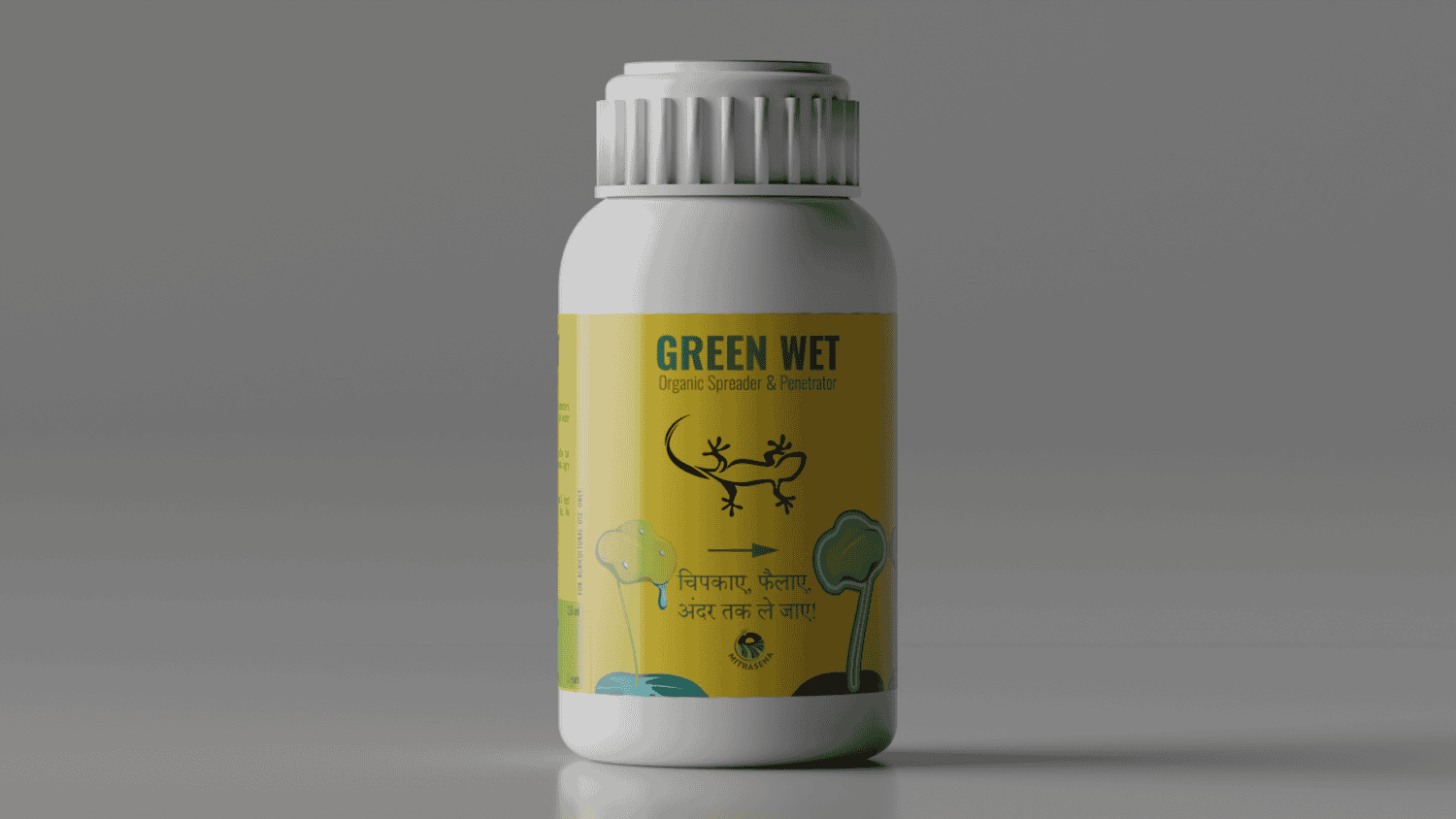 GREEN WET (250 ml) - Organic Spreader & Penetrator | Organic Sticker