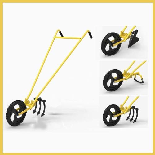 Wheel Hoe for Weeding, Cultivating, and Furrowing | Agricultural Tool Latest Price