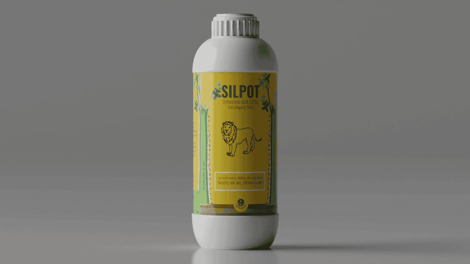 Silpot- 1 Ltr Orthosilicic 18% with B-Silica, Plant Growth, Health & Protection