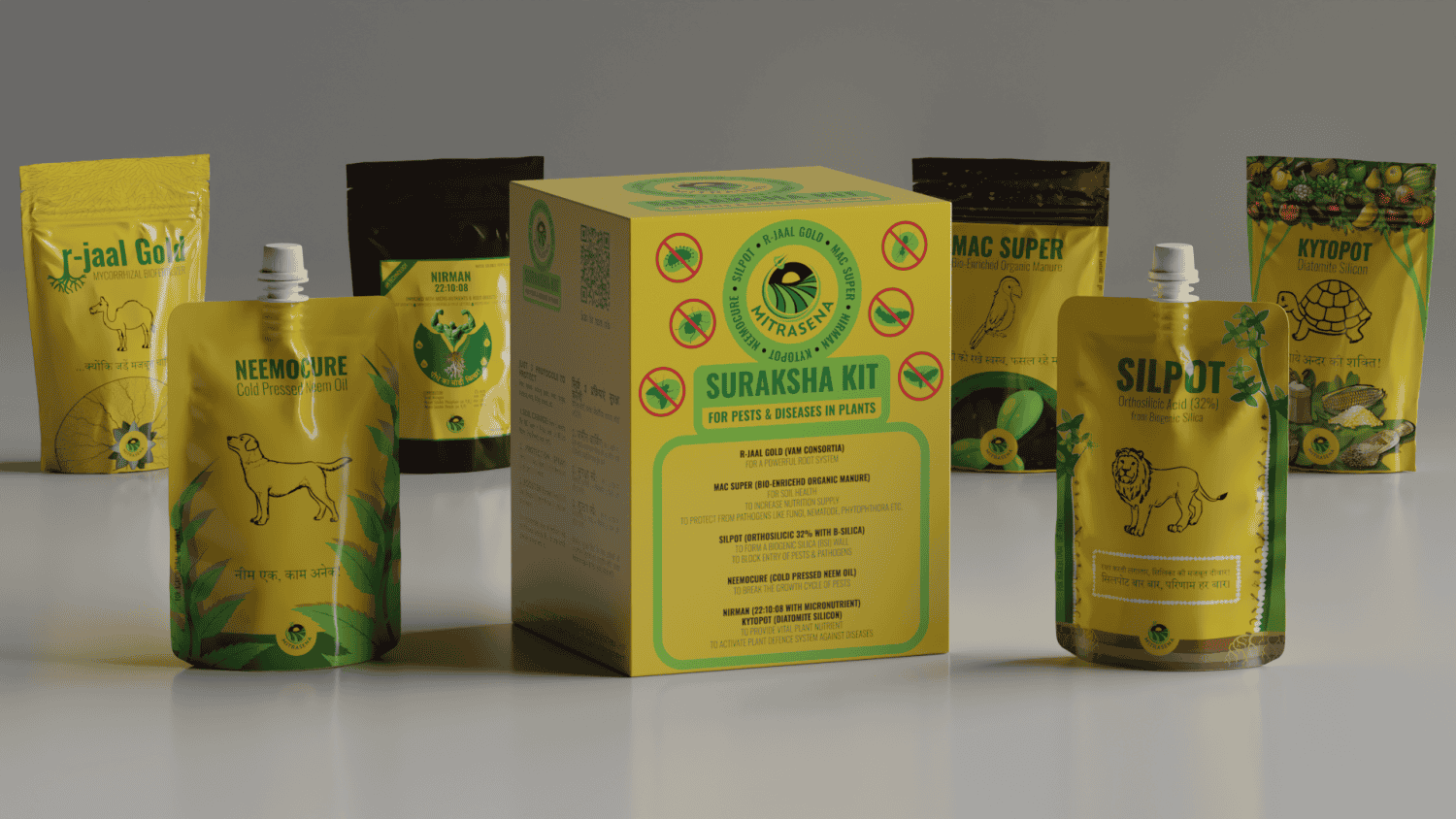 Mitrasena Suraksha Kit - Chilli Special Fertilizer and Micronutrients