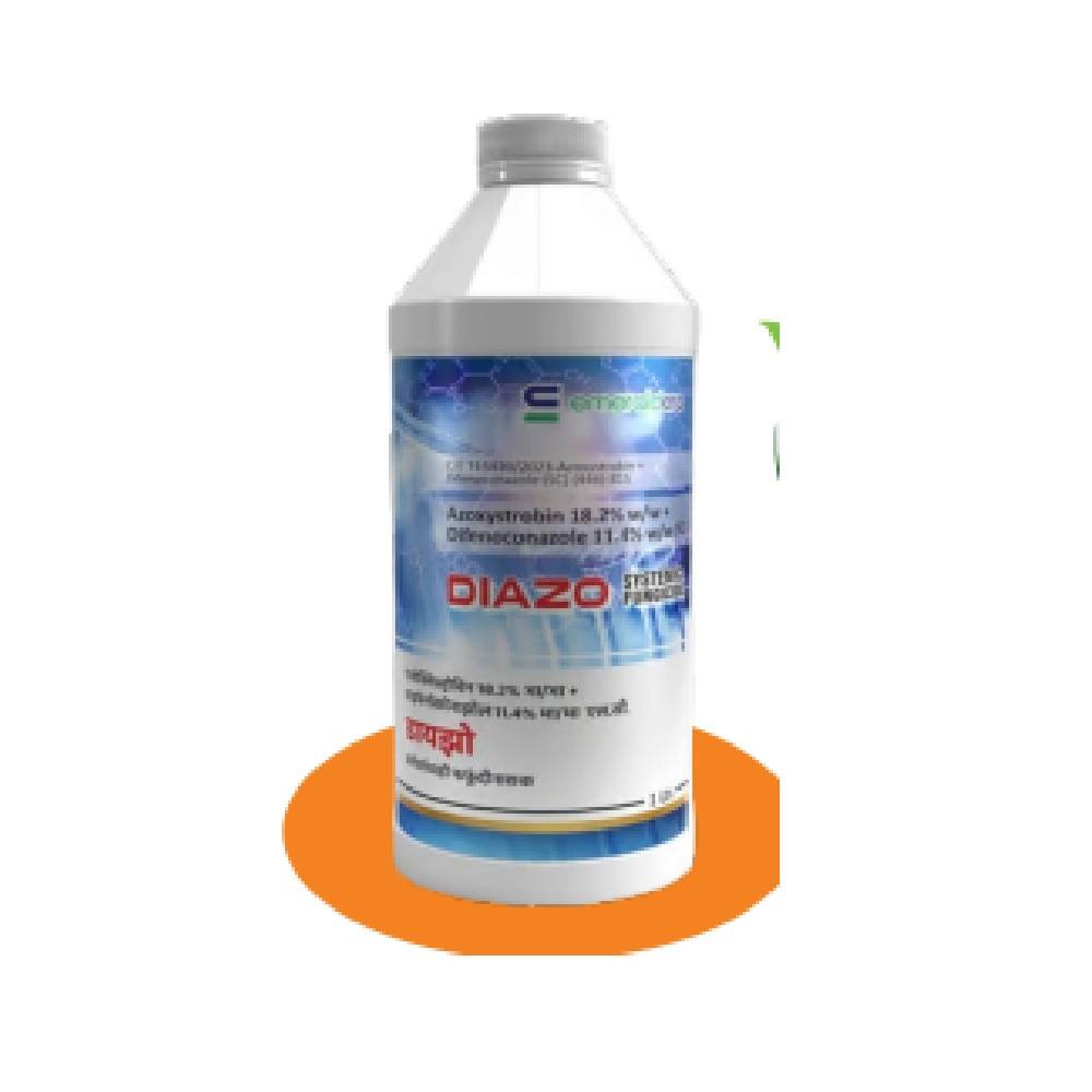 Diazo (Azoxystrobin 18.2% + Difenoconazole 11.4% SC) – Broad Spectrum Systemic Fungicide for Superior Disease Control
