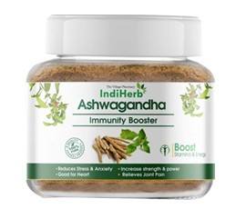 IndiHerb Herbal Ashwagandha Powder (50 Gm)-Good for Height Growth, Power, Energy, Immunity booster, Vitality & Stamina.
