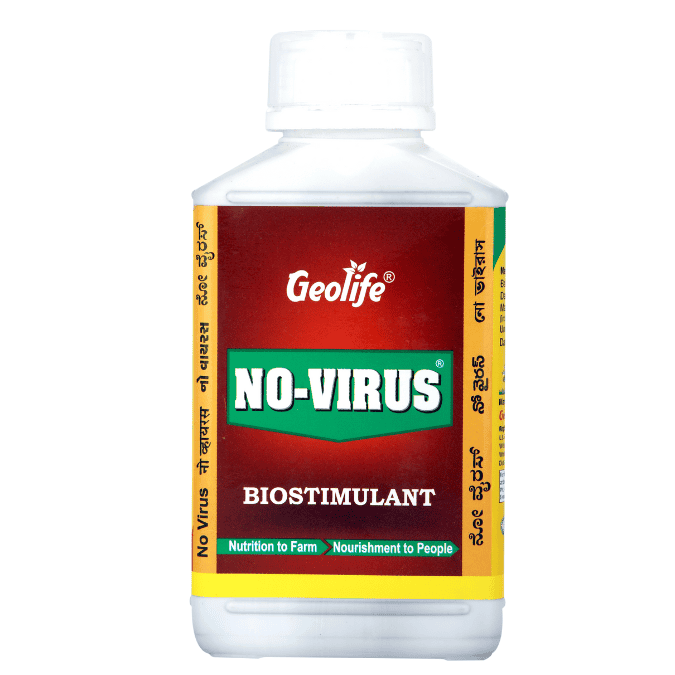 Geolife No Virus Organic Virucide - Ultimate Protection for All Crops Against Viral Diseases