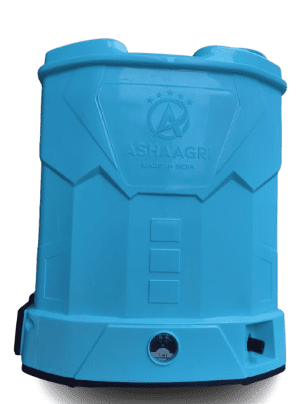 ASHA AGRI-ABS-2 IN 1 Battery and Manual 2 in 1 Knapsack Sprayer | 12V x 8Amp | High Pressure Sprayer | 20L Tank | Get 4 Nozzles | Suitable for Agriculture & Garden Spraying