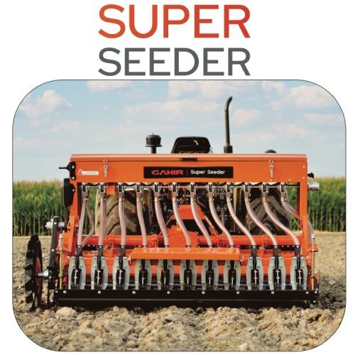 Gahir Super Seeder | Rotary Tiller & Seed Planter