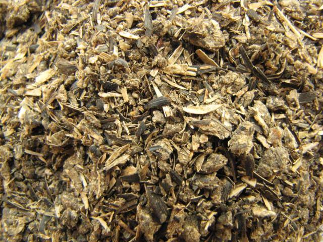 Sunflower meal for livestock feed