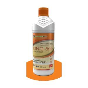 King 505 Mitenill Lancia (Chlorpyriphos 50% + Cypermethrin 5% EC) – Broad Spectrum Insecticide for Bollworm, Whitefly, Aphid & Stem Borer Control