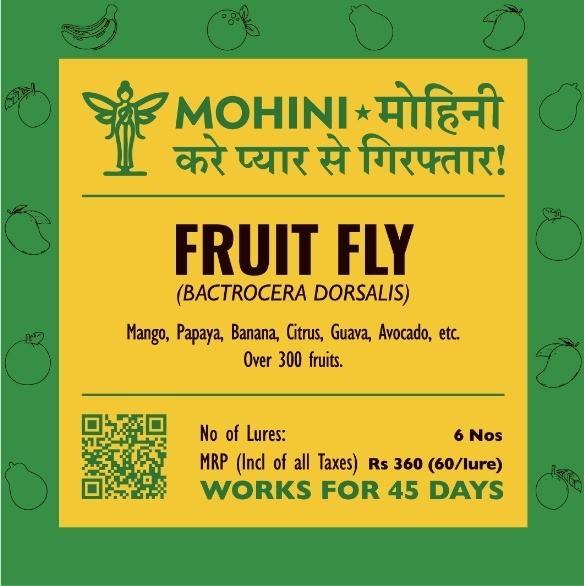 Mohini – Fruit Fly Lures | (Bactrocera dorsalis) | Pheromone Lure