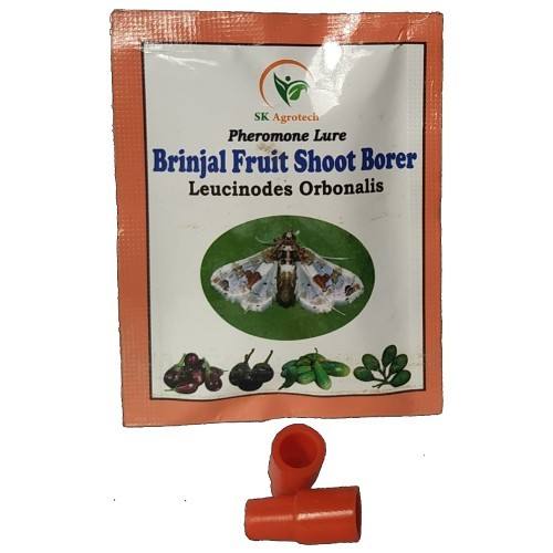 Leucinodes Orbonalis - Brinjal Shoot & Fruit Borer pheromone Lure & Delta Trap