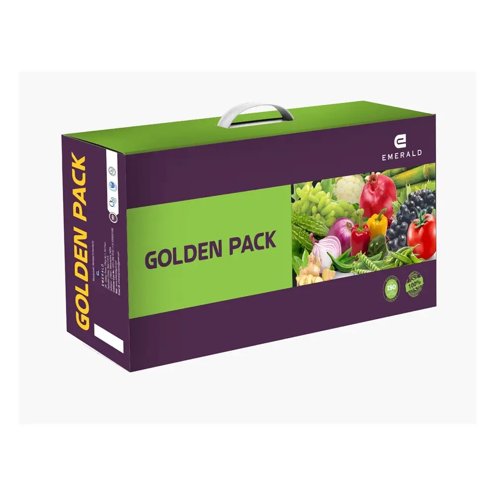 Golden Pack Multi-Strain Biofertilizer – Advanced 6 Beneficial Bacteria Consortium for Nitrogen Fixation, Phosphorus Solubilization & Soil Fertility Enhancement
