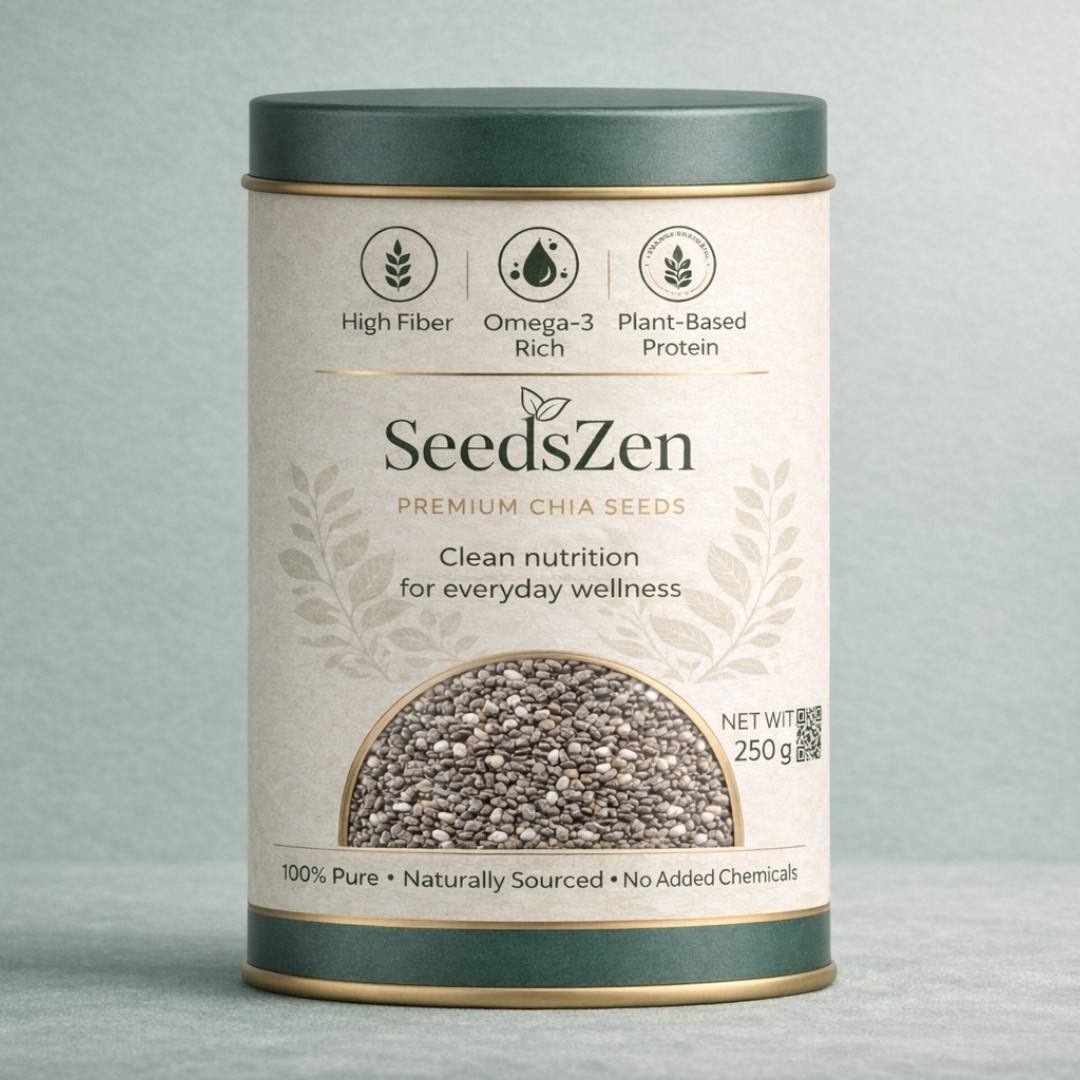 Premium Chia Seeds | Source Of Omega 3 Fatty Acid | Seeds for Weight loss | Rich in Calcium, Protein & Fibre
